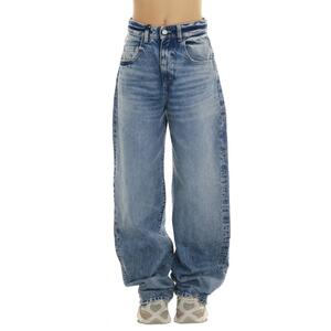 JEANS POPPY ICON DENIM AZZURRO
